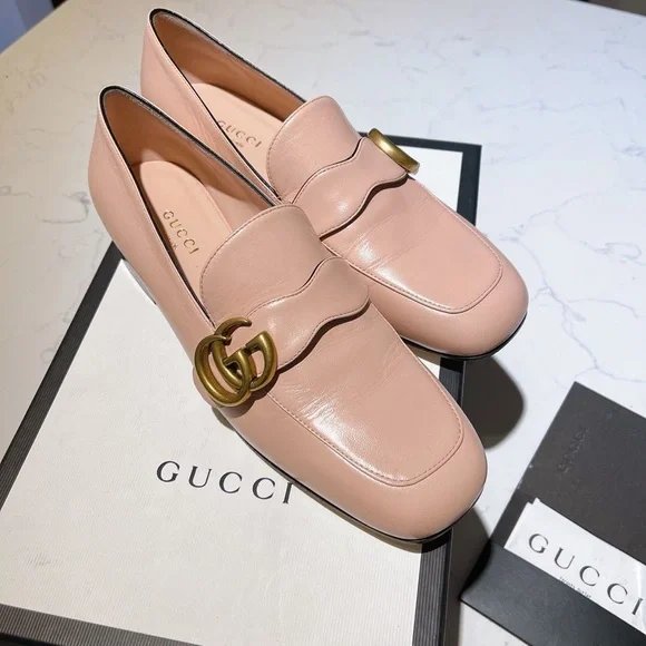 Authentic Gucci loafer pink size 36.5 - Picture 3 of 6